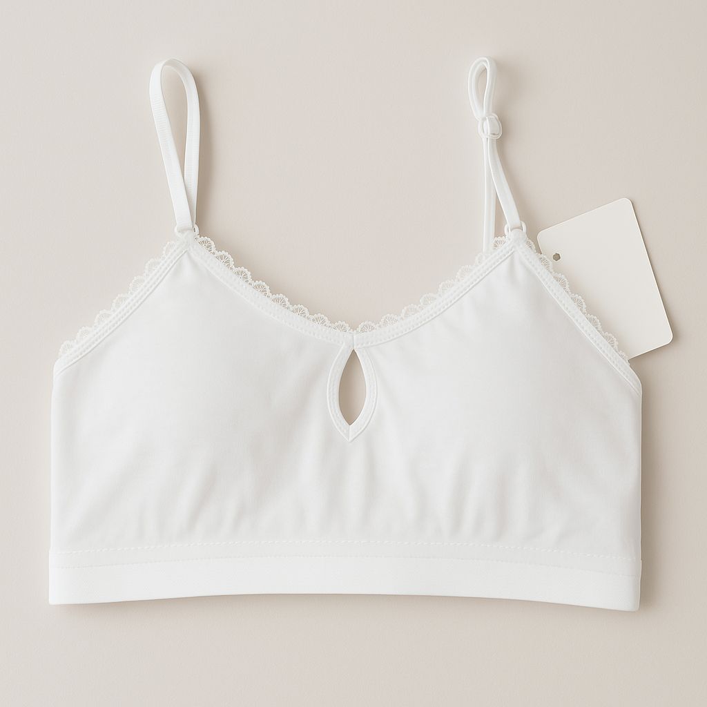 Corpiño de niña blanco Lulu´s Angel 8-10